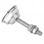 Universal Engine Bonnet Push Button Hood Quick Pin Latch Lock Clip Set Sliver