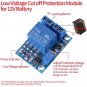12V Battery Low Voltage Cut off Switch Controler Excessive Protection Module coi