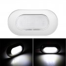 Cold White Light LED Marine Boat Yacht Stainless Steel Oblong Courtesy Lamp Mini