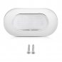 Cold White Light LED Marine Boat Yacht Stainless Steel Oblong Courtesy Lamp Mini