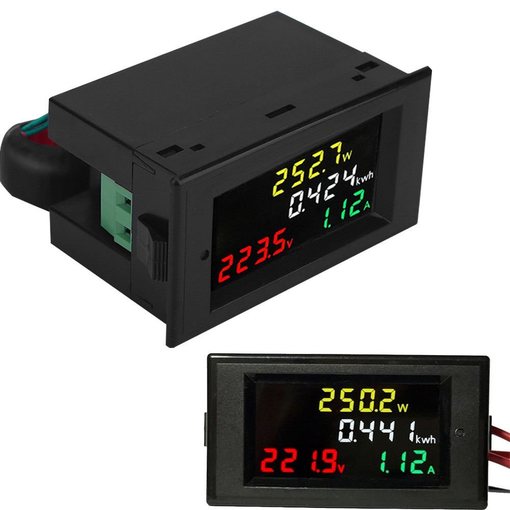 Mini Digital LCD Multimeter Current Voltmeter Volt Tester Meter AC 80-300V