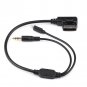 1x Car AMI MDI MMI 3.5mm MP3 AUX Adapter Cable Black For Audi A6L Q5 Q7 A8 S5 A5