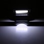 Universal Motorcycle License Plate Mount Holder Bracket LED Tail Light Black