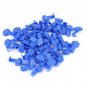 50Pcs Blue Plastic Lock Quick Wire Splice Clips Terminal Connectors 0.72-2.5mm²