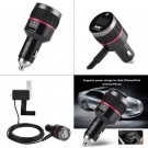 Car DAB Radio Receiver Tuner Digital FM Transmitter Adapter Antenna USB Charger
