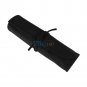 Canvas Bag Holder Wrap Roll Up Pen Brushes Makeup Pencil Case Pouch Bag Black co