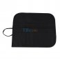 Canvas Bag Holder Wrap Roll Up Pen Brushes Makeup Pencil Case Pouch Bag Black co