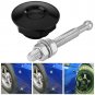 1x Universal Engine Bonnet Push Button Hood Car Quick Pin Latch Lock Clip Black