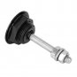 1x Universal Engine Bonnet Push Button Hood Car Quick Pin Latch Lock Clip Black