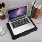 5 Fans USB Cooler Cooling Pad Adjustable Stand Red LED Light Radiator for Laptop