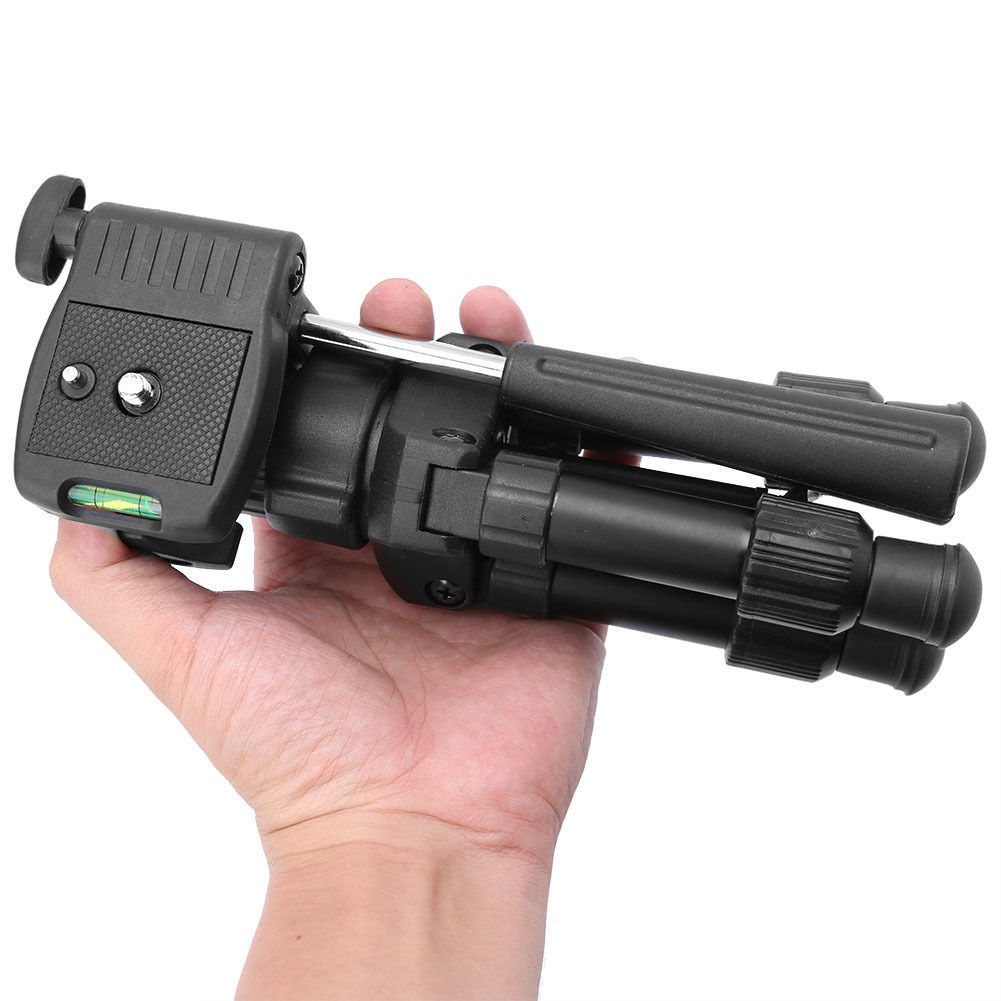 Small Travel Short Desktop Tripod Monopod Base Foot W/Bag For DSLR Camera Canon