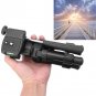 Small Travel Short Desktop Tripod Monopod Base Foot W/Bag For DSLR Camera Canon