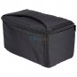 Black Waterproof Padded Partition Protect Insert Bag Case For Camera Lens