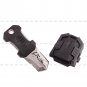 Stainless Steel Webbing Buckle Self Defence Survival Tools EDC Black Mini Knife