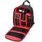 Durable Waterproof DSLR Backpack Case Bag For Canon Nikon Sony Camera Lens EM