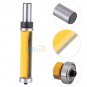 2-1/2" Extra Long Straight Router Bit Pattern Flush Trim Dual Bearing 1/2"SH coi