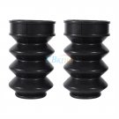 39mm Front Fork Boots Rubber Cover Gaiters For Harley Sportster Dyna FX XL 883