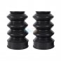 39mm Front Fork Boots Rubber Cover Gaiters For Harley Sportster Dyna FX XL 883