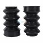 39mm Front Fork Boots Rubber Cover Gaiters For Harley Sportster Dyna FX XL 883