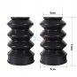 39mm Front Fork Boots Rubber Cover Gaiters For Harley Sportster Dyna FX XL 883