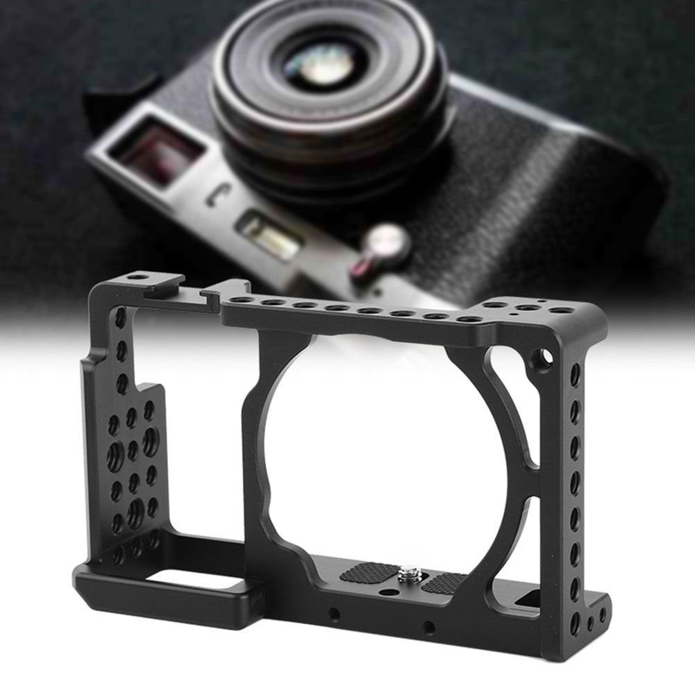 Protective Camera Video Cage Stabilizer Rig for Sony A6000 / A6300 / NEX7 BLACK