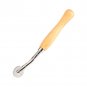 Leather Fabric Paper Serrate Tracing Wheel Roulette Sewing Tool with Wood Handle