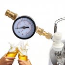 Adjustable Pressure Relief Valve Guage For Beer Keg Home Brew 0~15psi