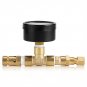 Adjustable Pressure Relief Valve Guage For Beer Keg Home Brew 0~15psi