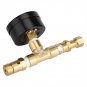 Adjustable Pressure Relief Valve Guage For Beer Keg Home Brew 0~15psi