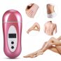 Electric Rechargeable Women Shaver Epilator Bikini Leg Hair Remover Trimmer Pink