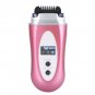 Electric Rechargeable Women Shaver Epilator Bikini Leg Hair Remover Trimmer Pink
