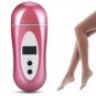 Electric Rechargeable Women Shaver Epilator Bikini Leg Hair Remover Trimmer Pink