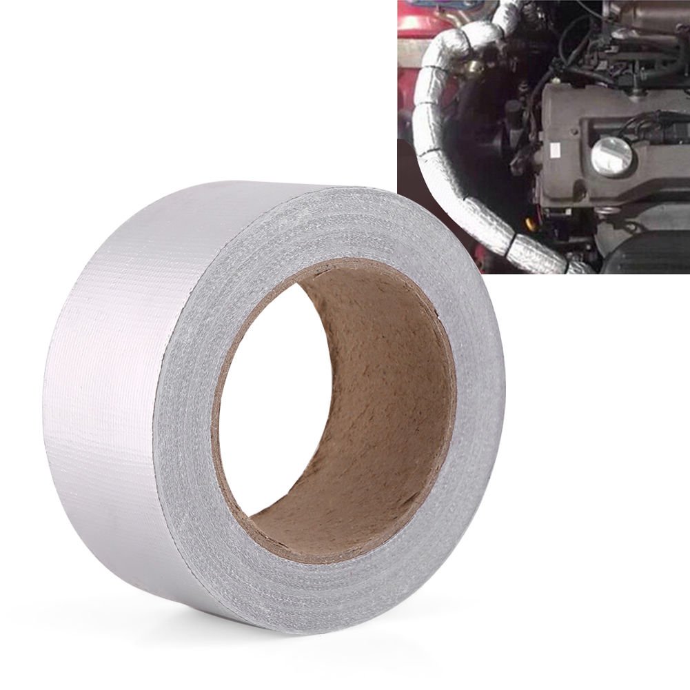 Auto Car Adhesive Reflective High Temperature Heat Shield Wrap Tape 1.9" x 82ft