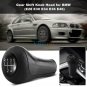 5 Speed Manual Car Gear Shift Knob Stick Head For BMW E28 E30 E34 E36  Black