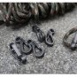 New 5 Pcs Outdoor EDC Carabiner Snap Spring Clips Hook Survival Keychain Tool