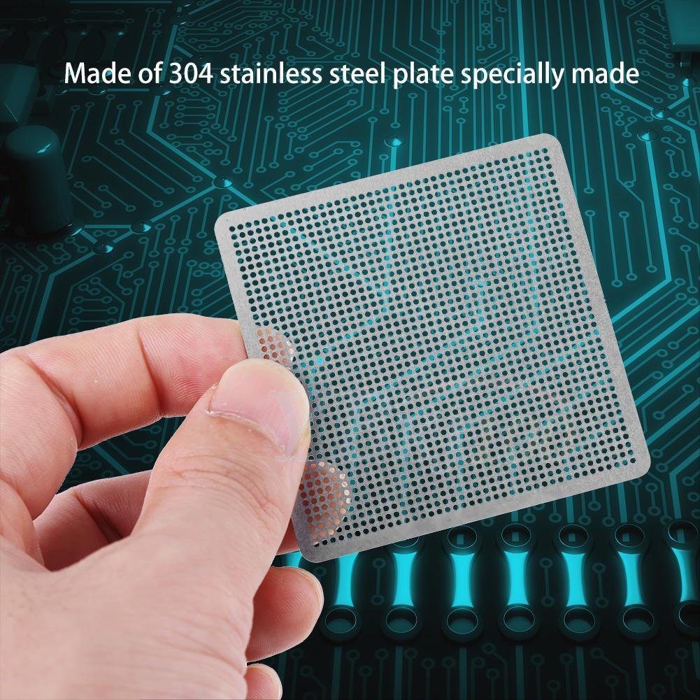 27x Universal Directly Heat BGA Reballing Net Stencils For Soldering Accessories