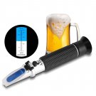 New Handheld Alcohol 0-80% Test Refractometer Wine Beer Meter Measure Instrument