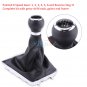 6 Speed Car Gear Shift Knob Stick Gaiter Boot Frame For VW Passat B6 2005-2012