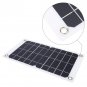 Outdoor Portable Light Solar Panel Cellphone USB Charger for Backpack Travel Bag