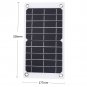 Outdoor Portable Light Solar Panel Cellphone USB Charger for Backpack Travel Bag