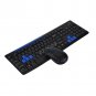 Wireless Gaming Keyboard + Cordless Game Mouse Set Combo for Desktop PC Laptop