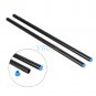 2x Aluminum Alloy Rail Rod 40cm Length DSLR Camera Cage For System Follow Focus