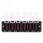 Waterproof 6 Gang Red LED Car Marine Boat Rocker Switch Panel Circuit Breakers
