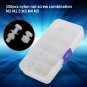 150Pcs M2 M2.5 M3 M4 M5 White Nylon Hex Screw Bolt Nut Spacer Assortment coi