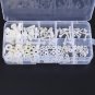 150Pcs M2 M2.5 M3 M4 M5 White Nylon Hex Screw Bolt Nut Spacer Assortment coi