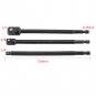 3pcs 1/4" 3/8" 1/2" Hex Shank Socket Adapter Extension Impact Driver Drill Bits