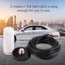 VHF UHF Dual Vehicle Two Way Bus Car Mobile Radio Antenna Magnetic Base 3M Cable
