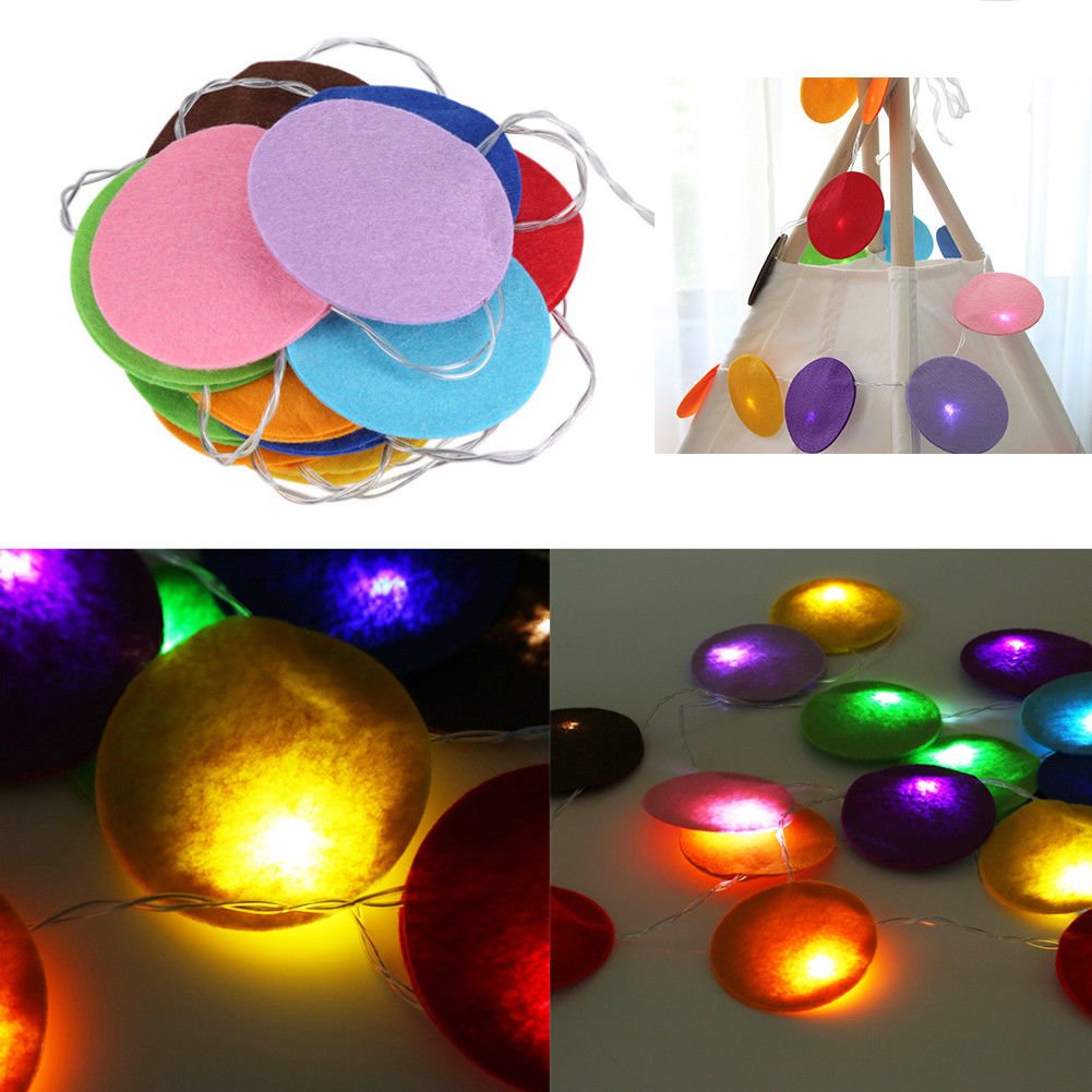 300CM 20LED Mini String Light Round Lights for Kids Room Tents Warm White Decor