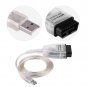 Car SMPS MPPS V13.02 K+CAN OBD2 USB Connector Diagnostic Cable ECU Tool for BMW
