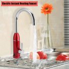 360° 220V Electric Faucet Tap Hot Cold Water Heating Instant Kitchen Sink Tool